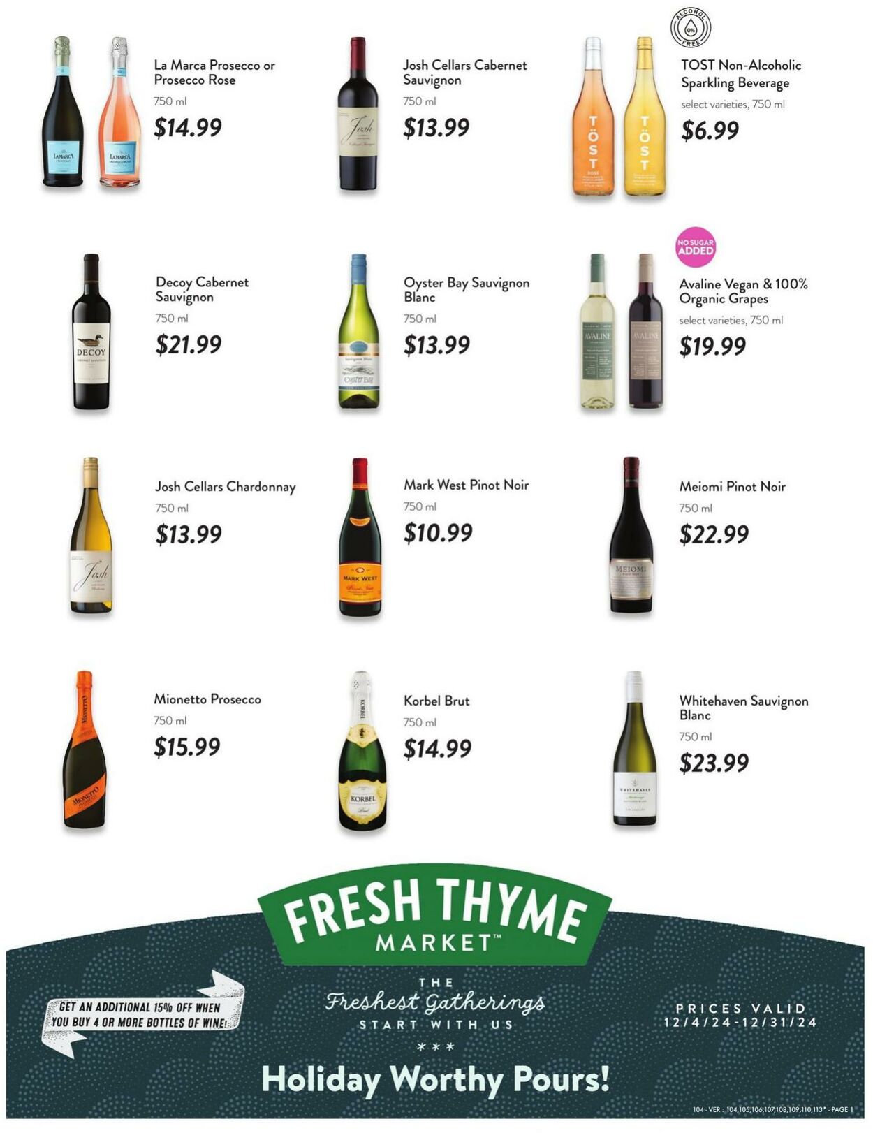 Weekly ad Fresh Thyme 12/26/2024 - 12/31/2024