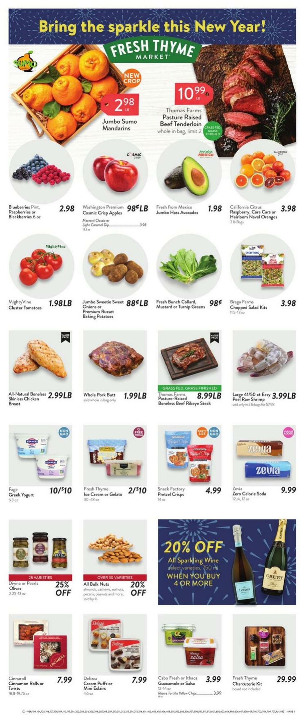 Weekly ad Fresh Thyme 12/26/2024 - 12/31/2024