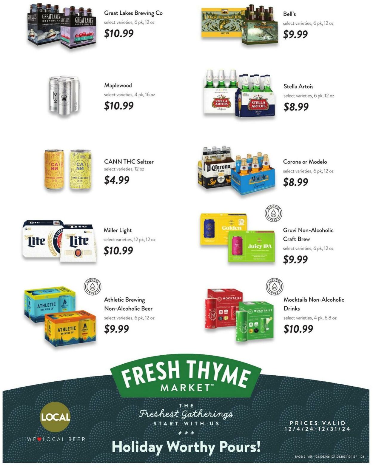 Weekly ad Fresh Thyme 12/26/2024 - 12/31/2024