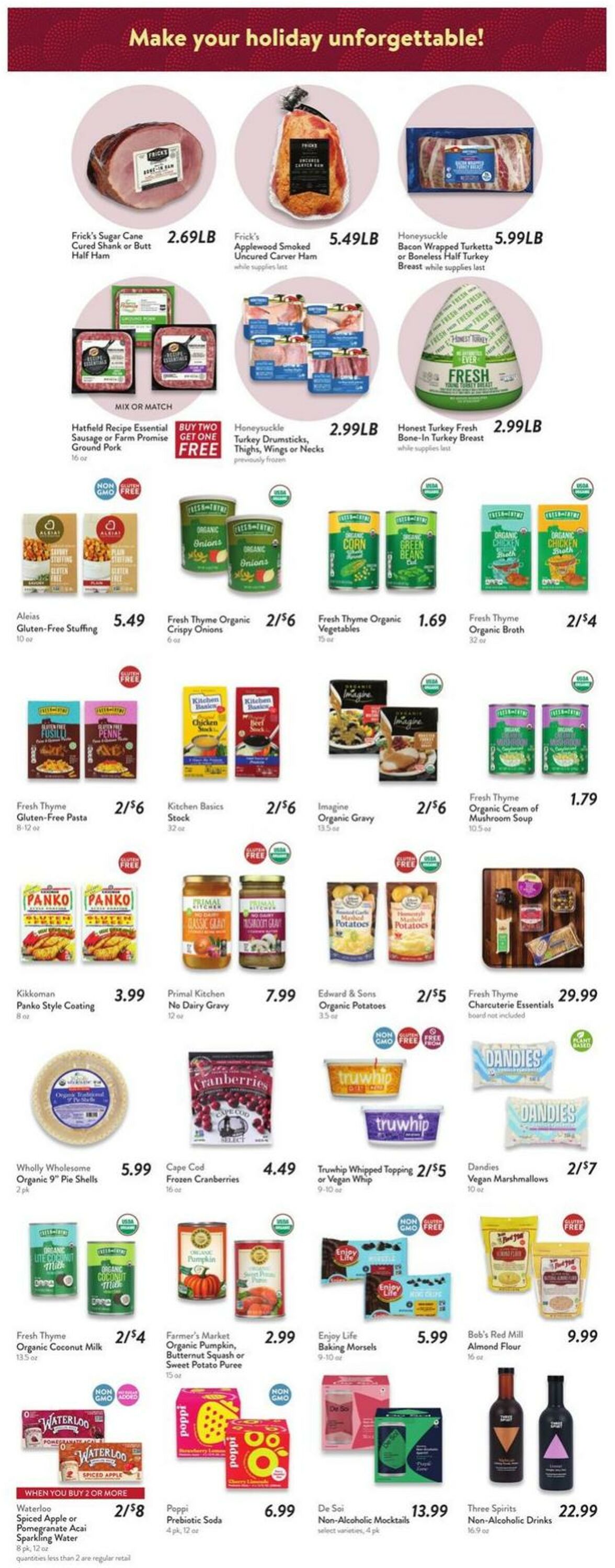 Weekly ad Fresh Thyme 11/13/2024 - 11/19/2024