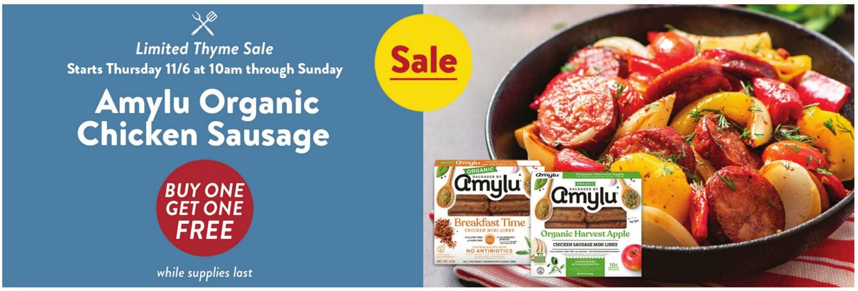 Weekly ad Fresh Thyme 11/05/2025 - 11/11/2025