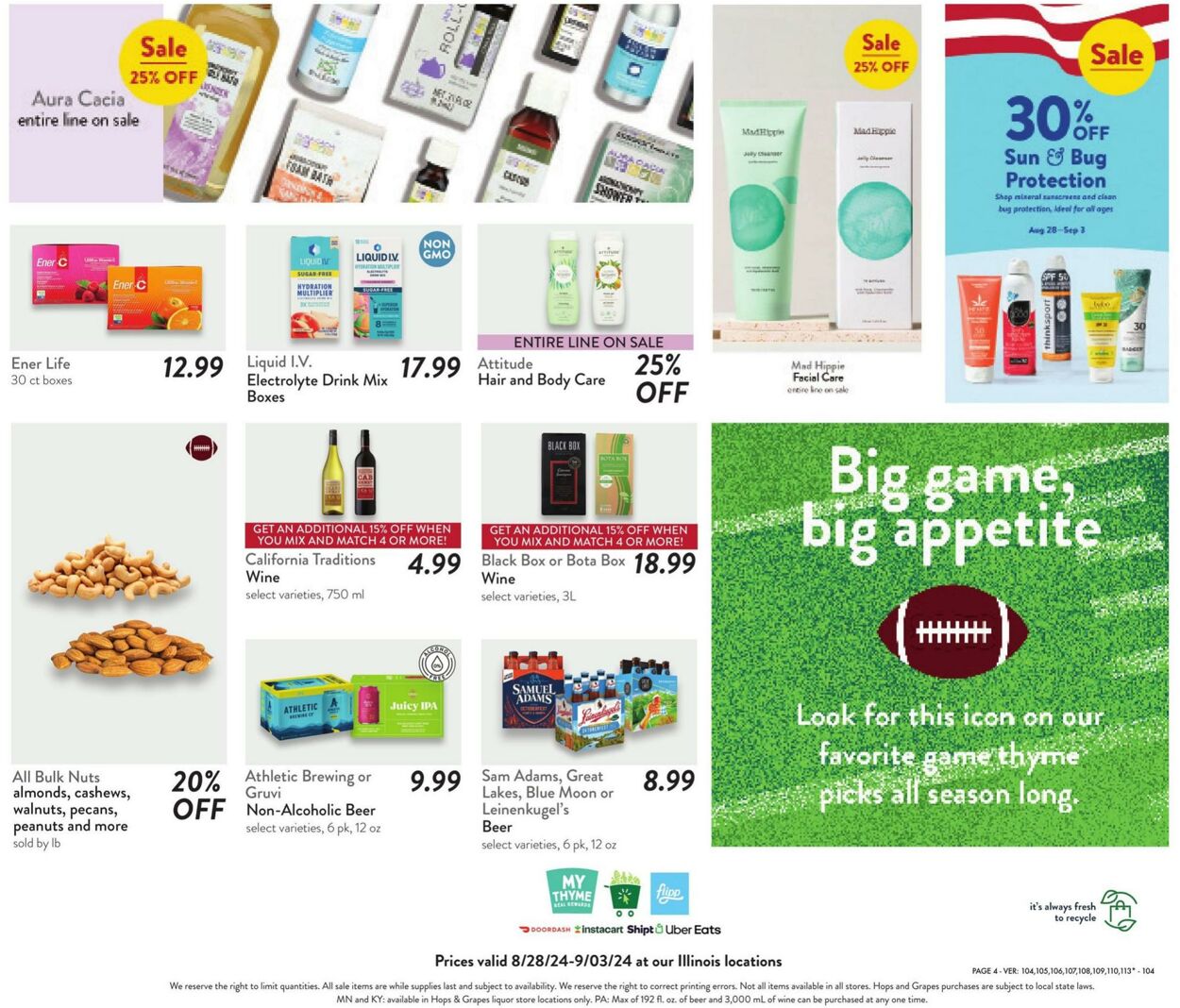 Weekly ad Fresh Thyme 08/28/2024 - 09/03/2024