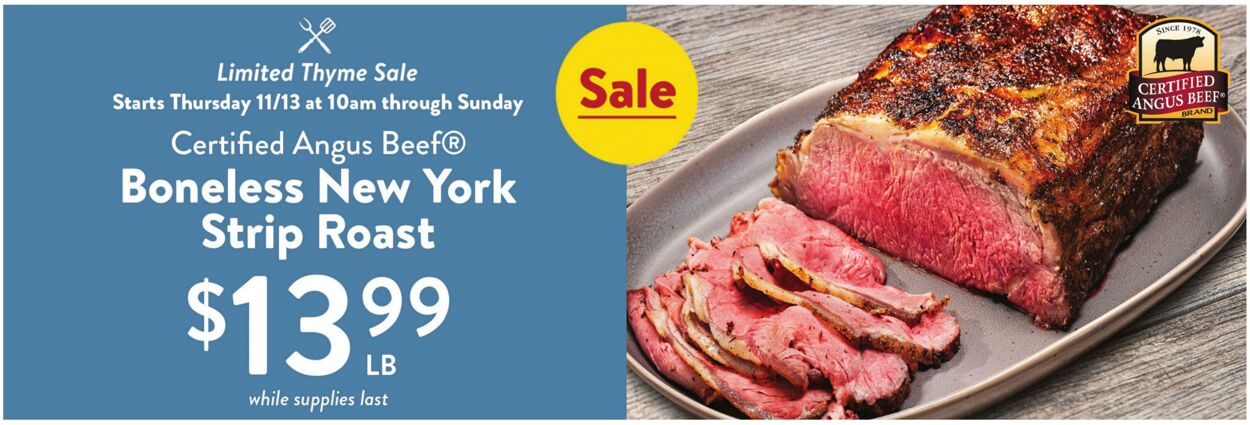 Weekly ad Fresh Thyme 11/12/2025 - 11/18/2025