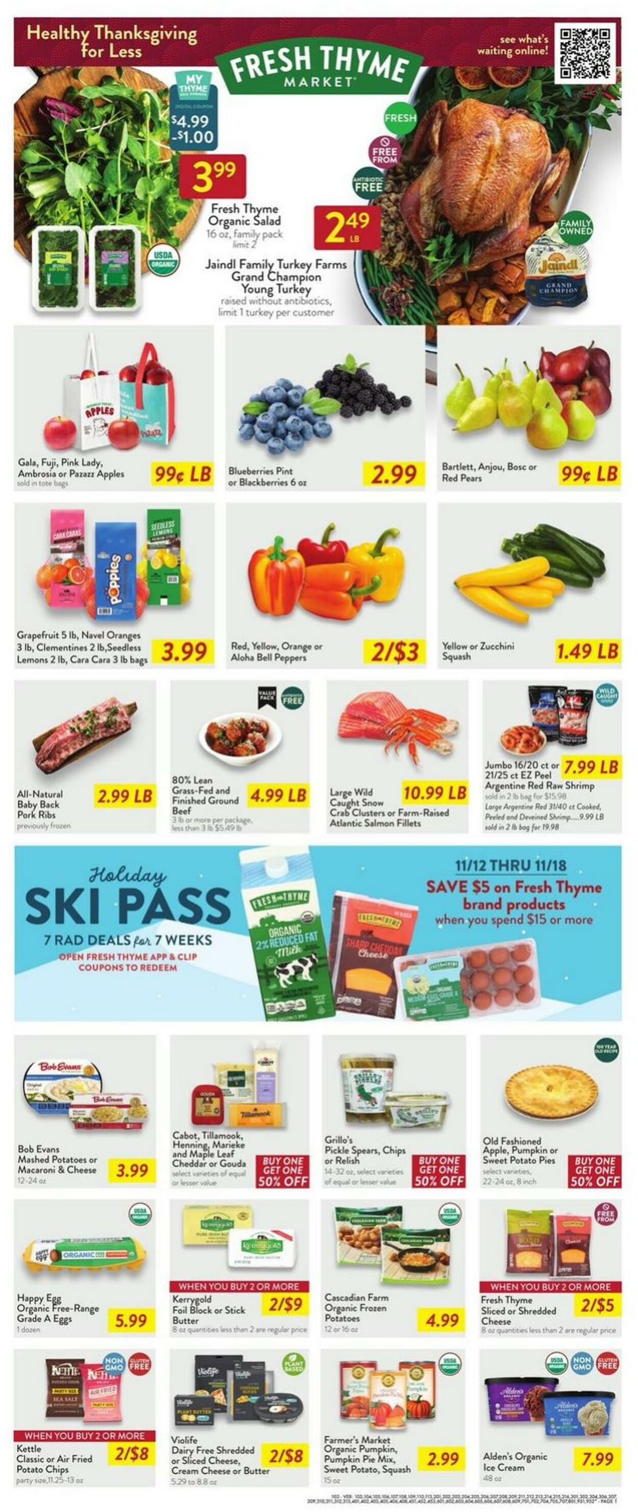 Weekly ad Fresh Thyme 11/12/2025 - 11/18/2025