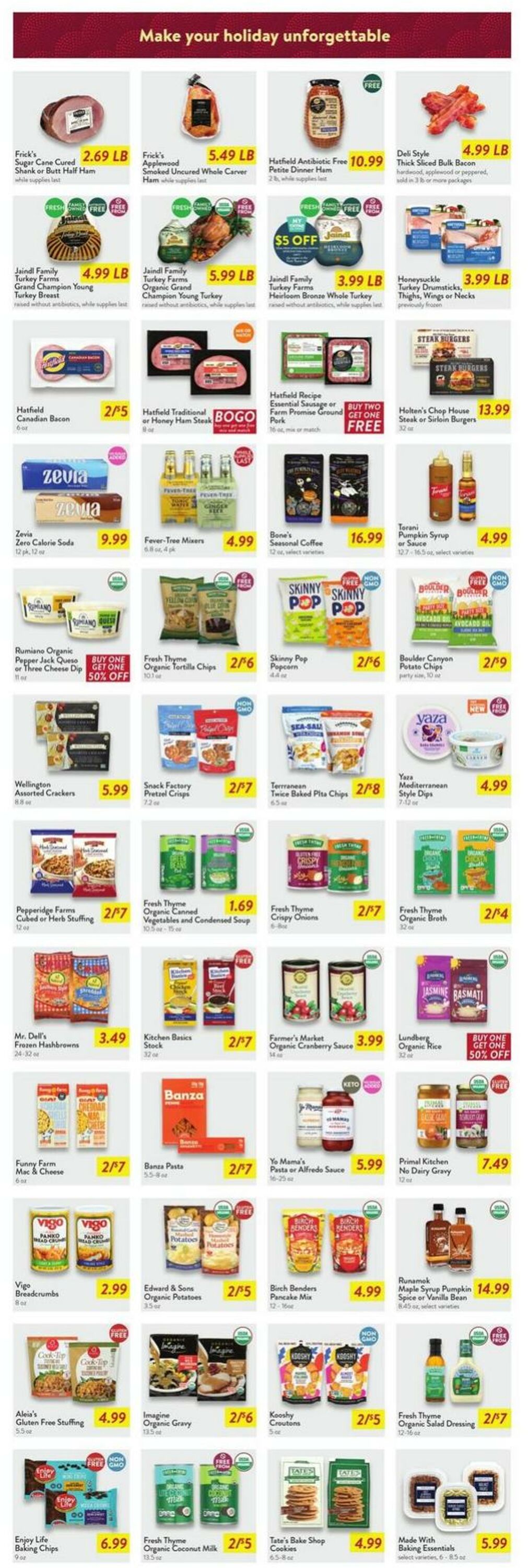Weekly ad Fresh Thyme 11/12/2025 - 11/18/2025