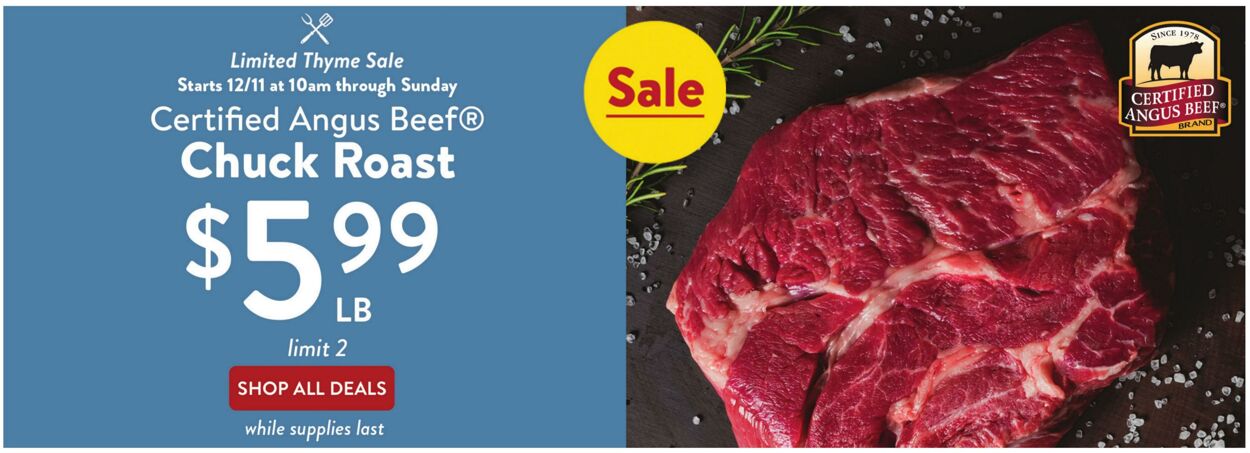Weekly ad Fresh Thyme 12/10/2025 - 12/16/2025
