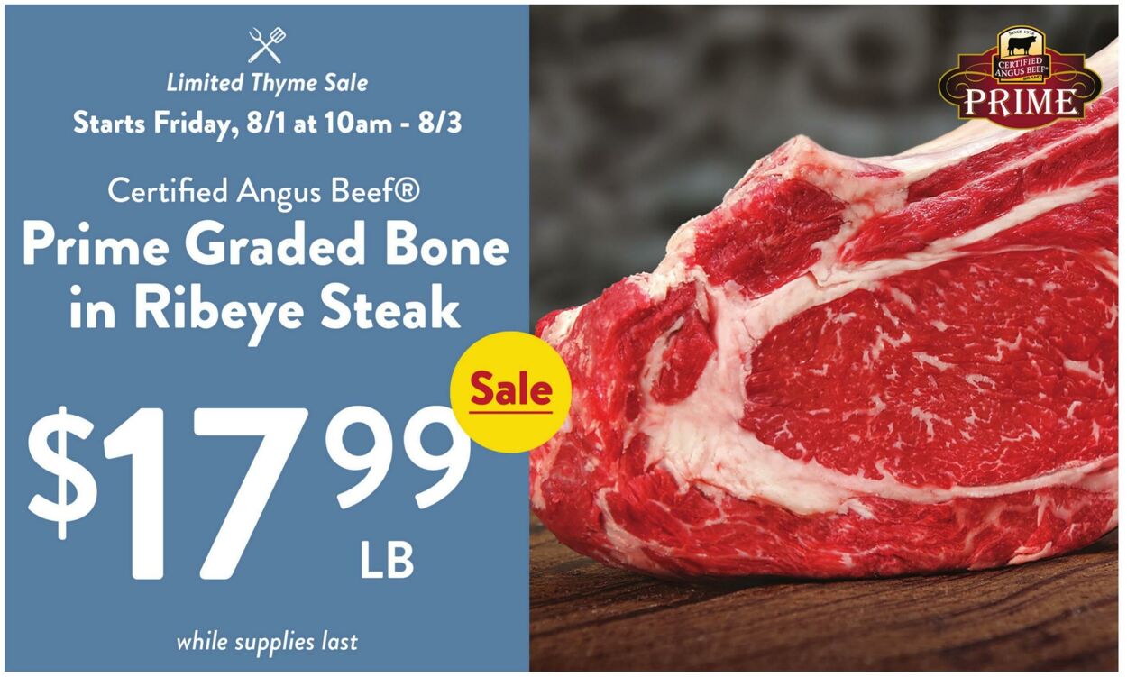 Weekly ad Fresh Thyme 07/30/2025 - 08/05/2025