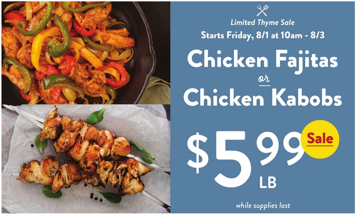 Weekly ad Fresh Thyme 07/30/2025 - 08/05/2025