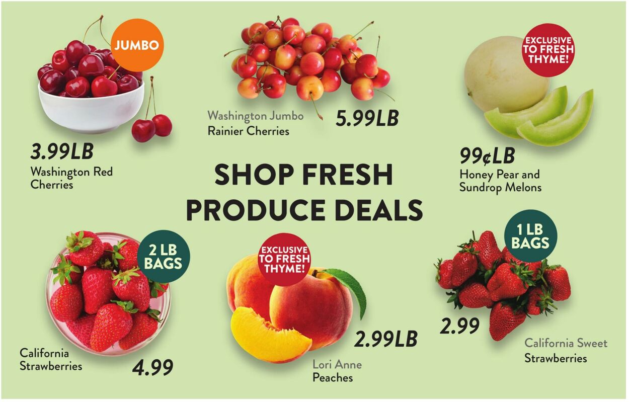 Weekly ad Fresh Thyme 07/09/2025 - 07/15/2025