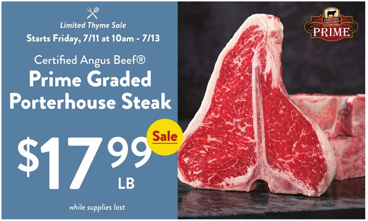 Weekly ad Fresh Thyme 07/09/2025 - 07/15/2025