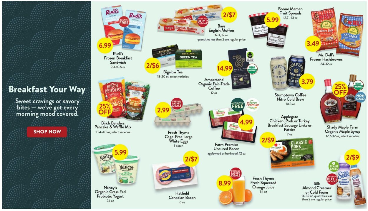 Weekly ad Fresh Thyme 12/17/2025 - 12/23/2025