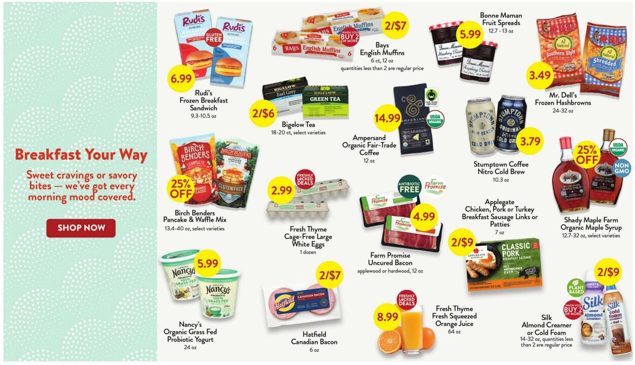 Weekly ad Fresh Thyme 12/26/2025 - 12/31/2025