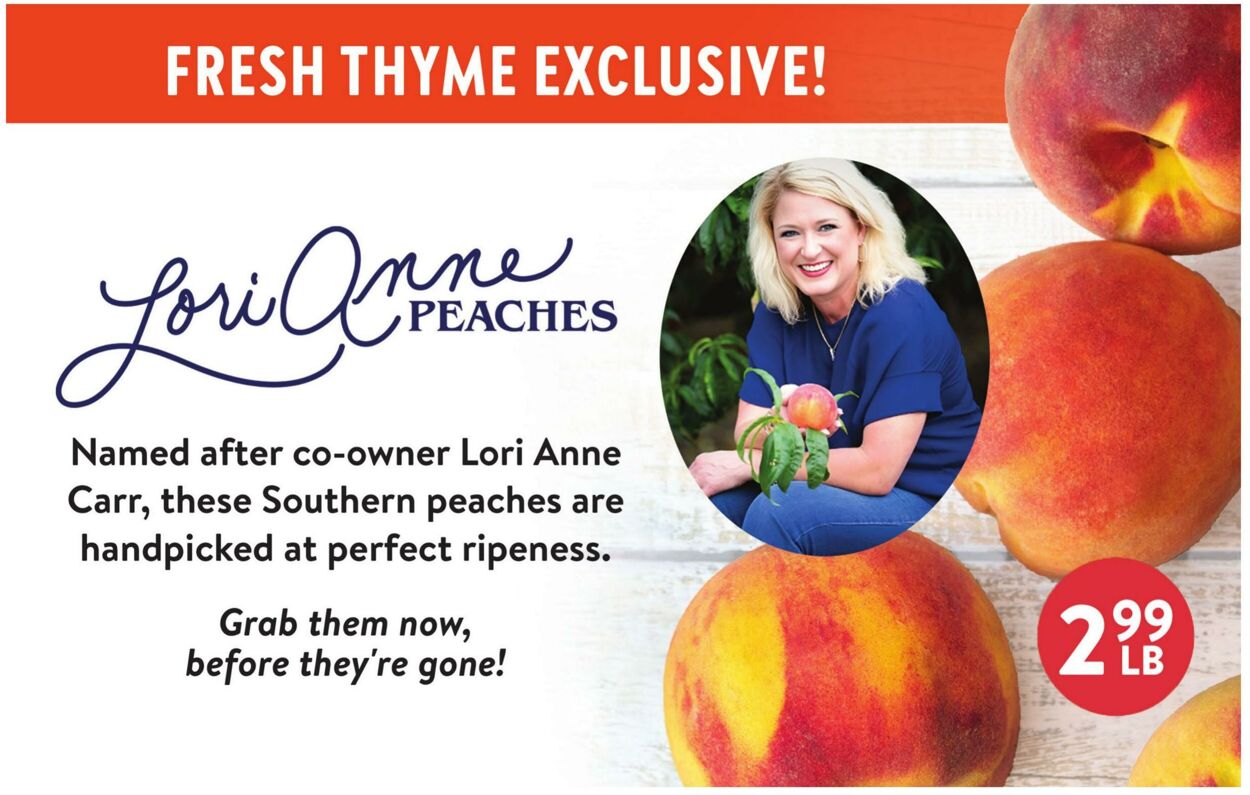 Weekly ad Fresh Thyme 06/25/2025 - 07/01/2025