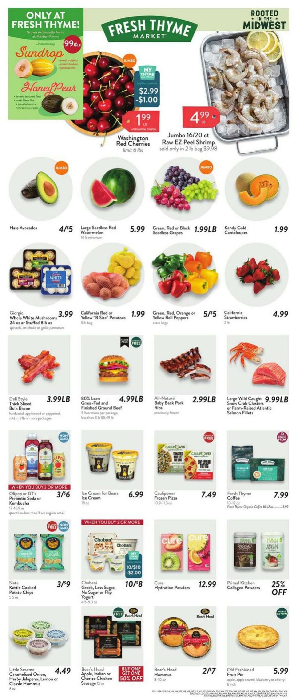 Weekly ad Fresh Thyme 06/25/2025 - 07/01/2025