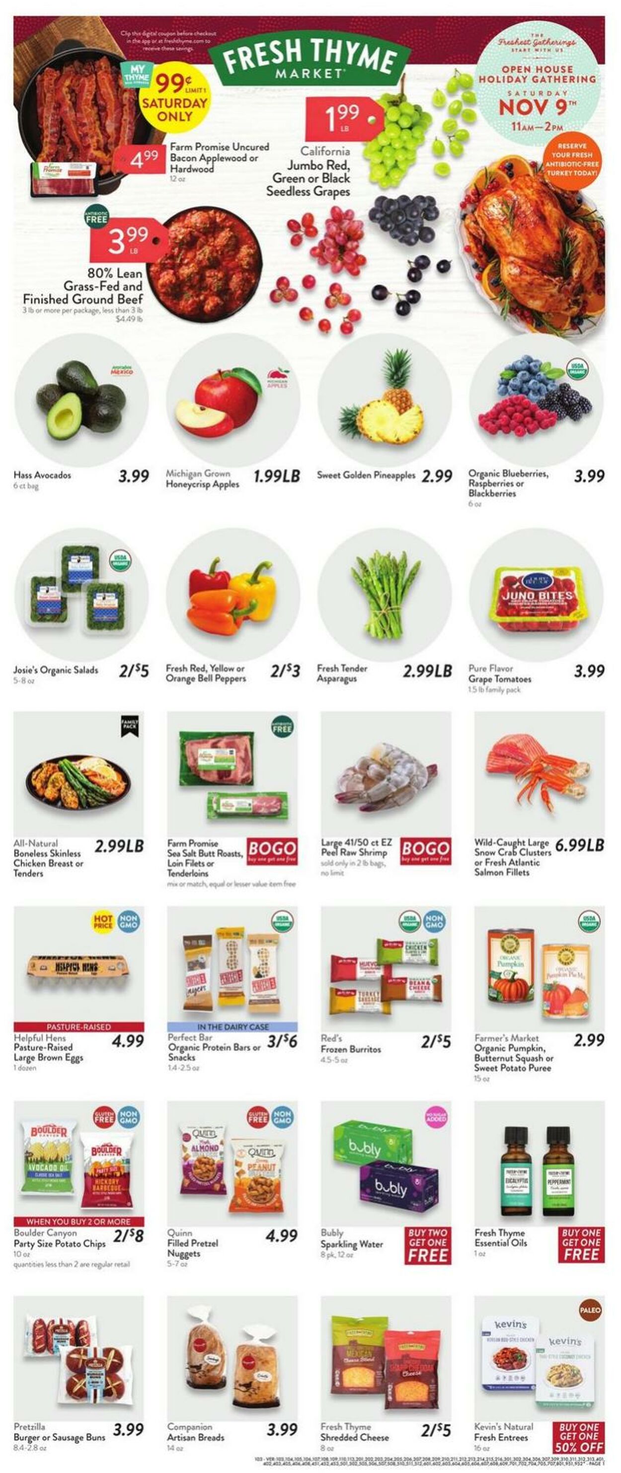 Weekly ad Fresh Thyme 11/06/2024 - 11/12/2024