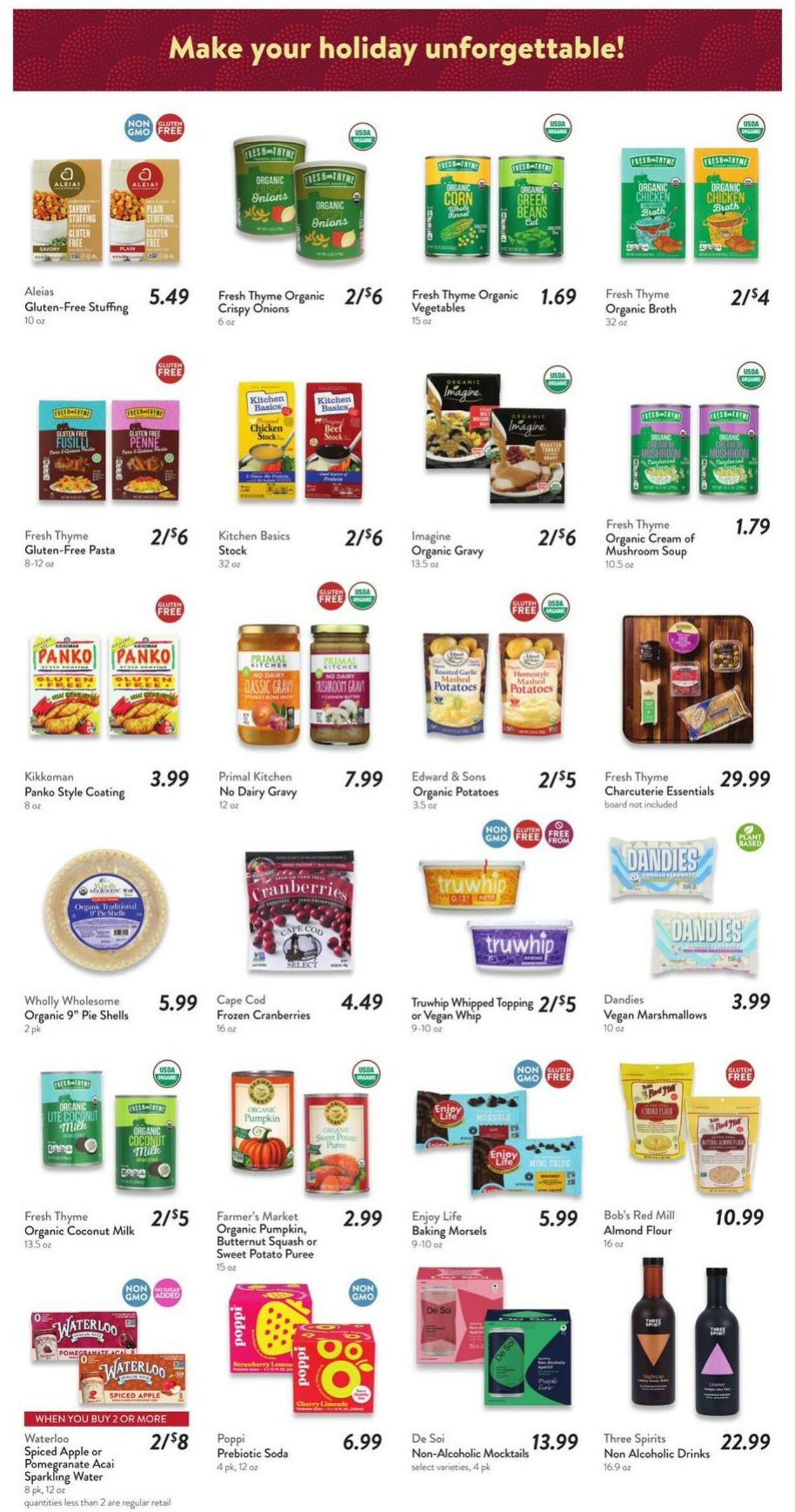 Weekly ad Fresh Thyme 11/06/2024 - 11/12/2024