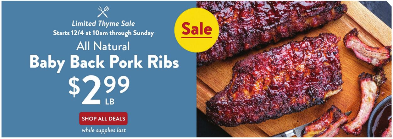 Weekly ad Fresh Thyme 12/03/2025 - 12/09/2025