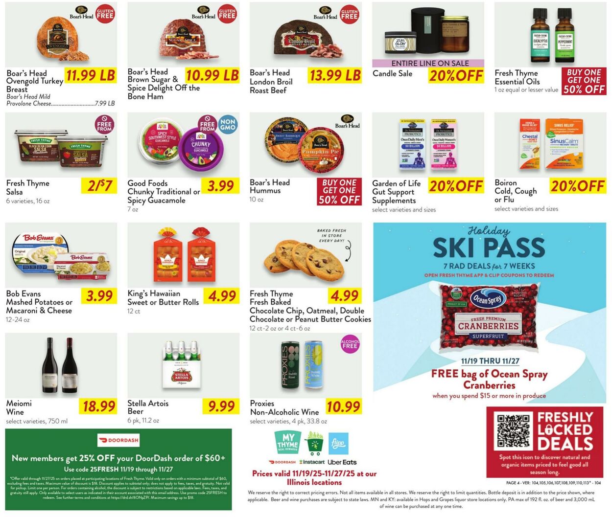 Weekly ad Fresh Thyme 11/19/2025 - 11/27/2025