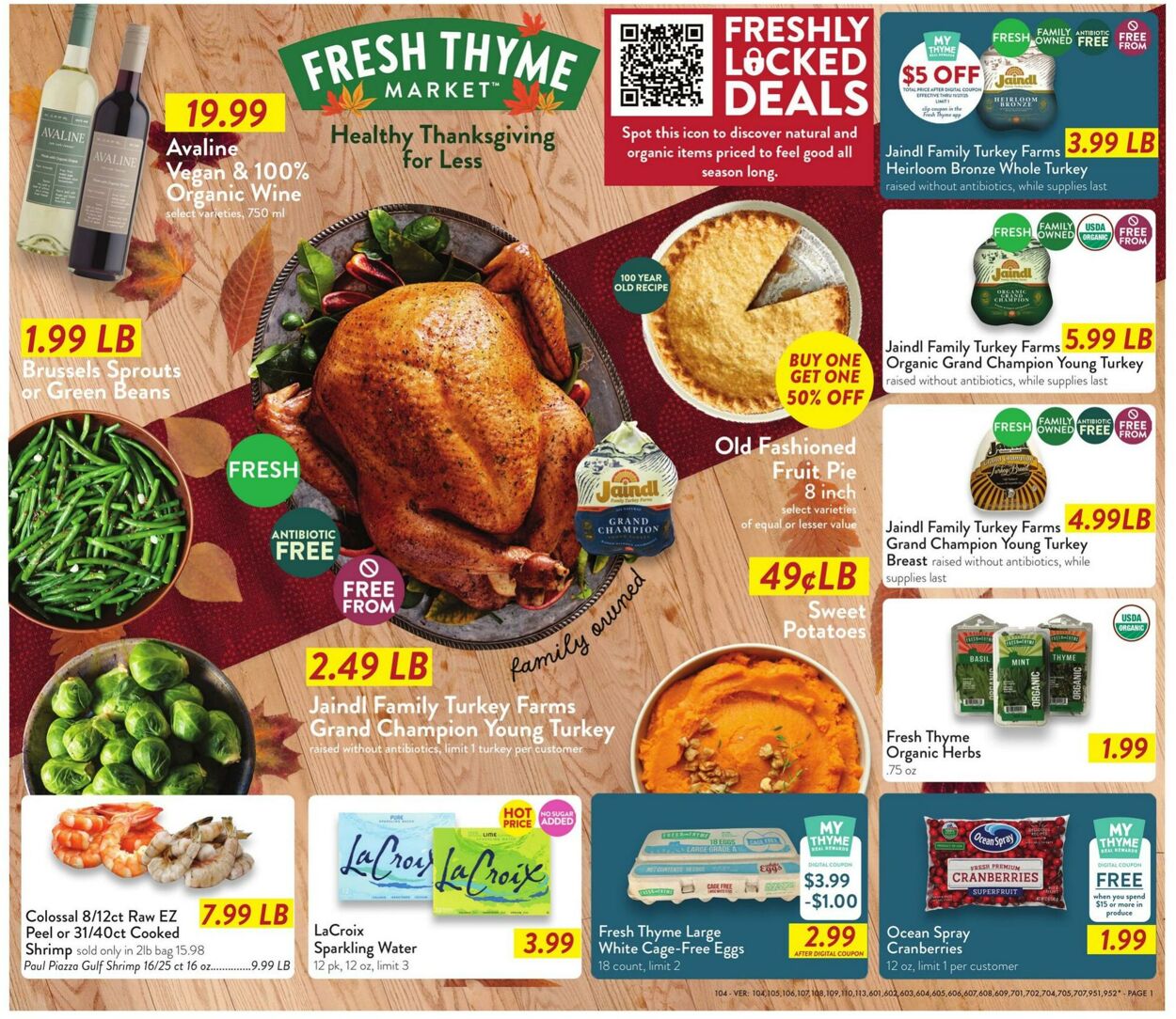 Weekly ad Fresh Thyme 11/19/2025 - 11/27/2025