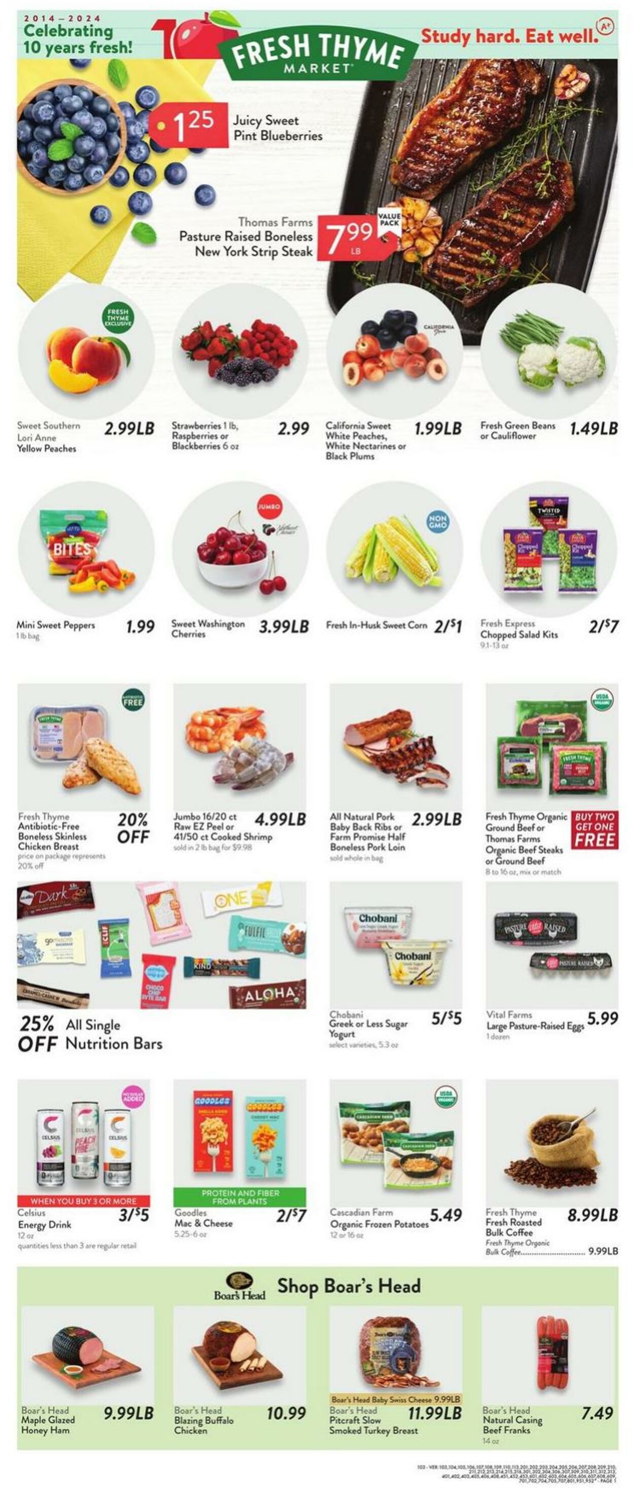 Weekly ad Fresh Thyme 07/31/2024 - 08/06/2024