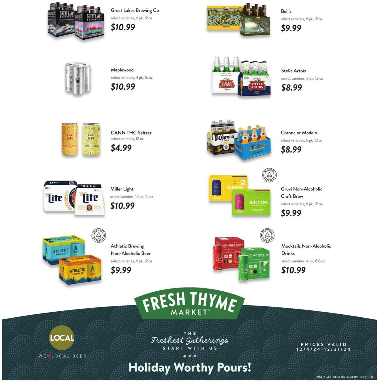 Weekly ad Fresh Thyme 12/18/2024 - 12/24/2024