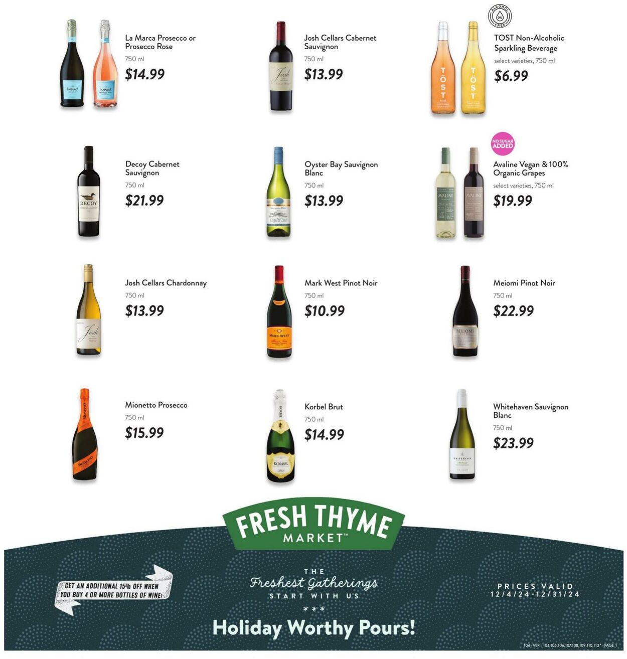 Weekly ad Fresh Thyme 12/18/2024 - 12/24/2024