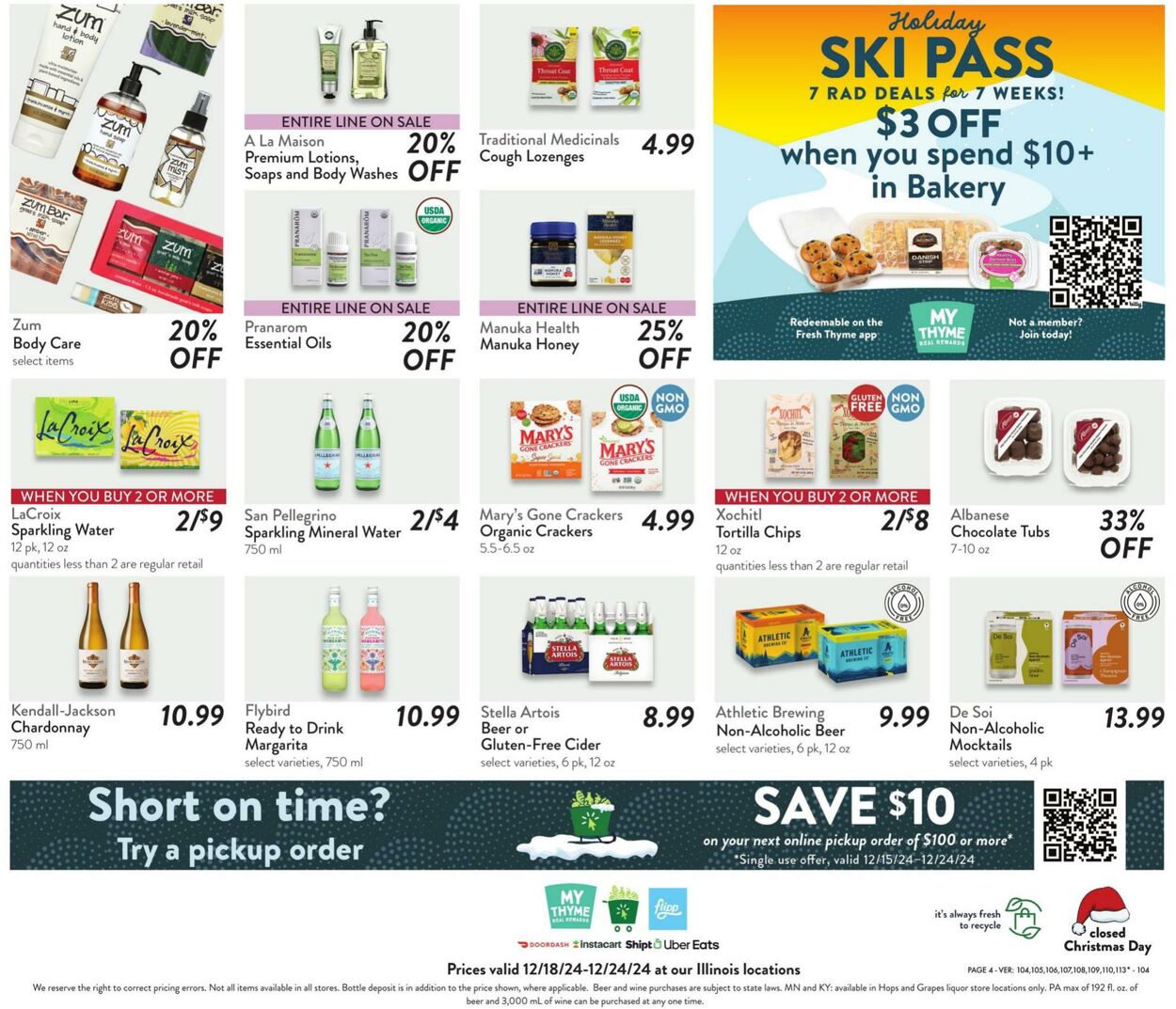 Weekly ad Fresh Thyme 12/18/2024 - 12/24/2024