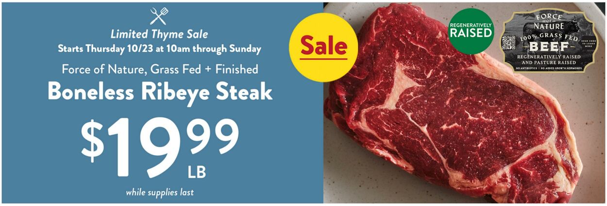 Weekly ad Fresh Thyme 10/22/2025 - 10/28/2025
