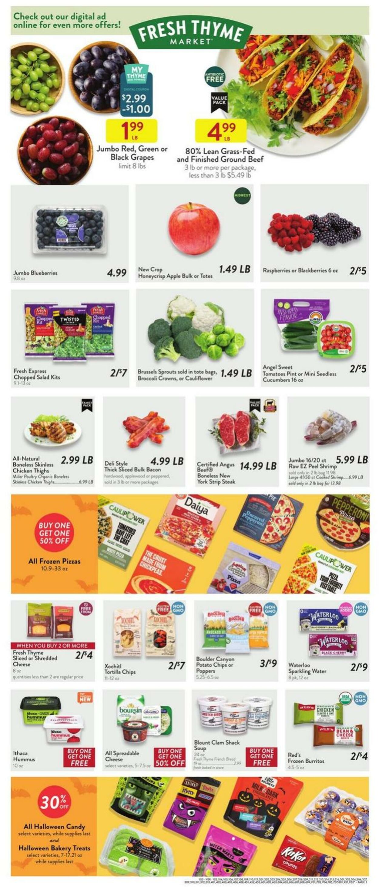 Weekly ad Fresh Thyme 10/22/2025 - 10/28/2025