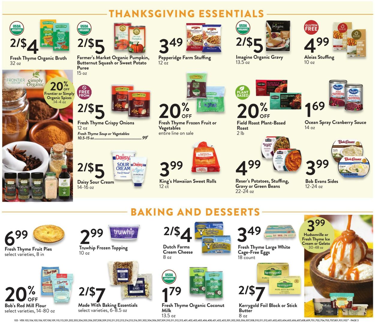 Weekly ad Fresh Thyme 11/15/2023 - 11/23/2023