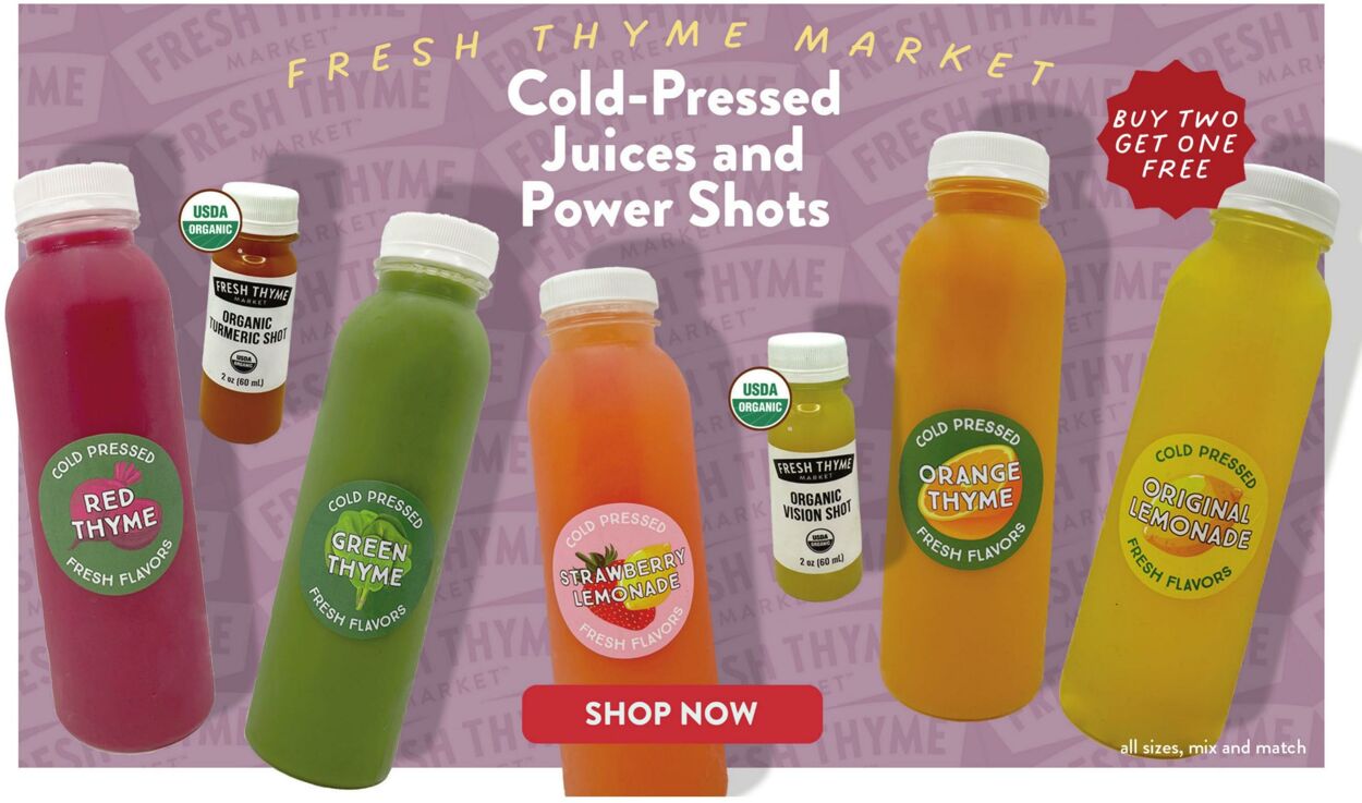 Weekly ad Fresh Thyme 01/22/2025 - 01/28/2025