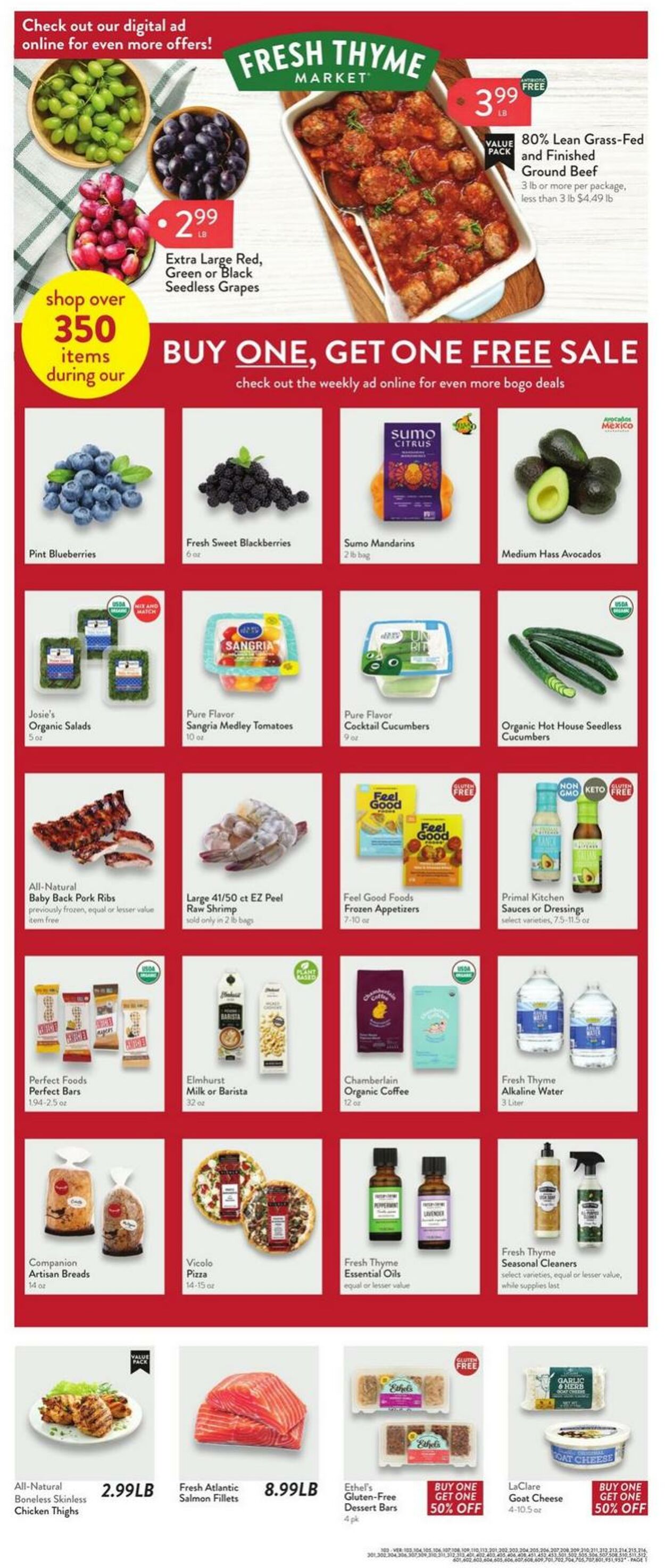 Weekly ad Fresh Thyme 01/22/2025 - 01/28/2025