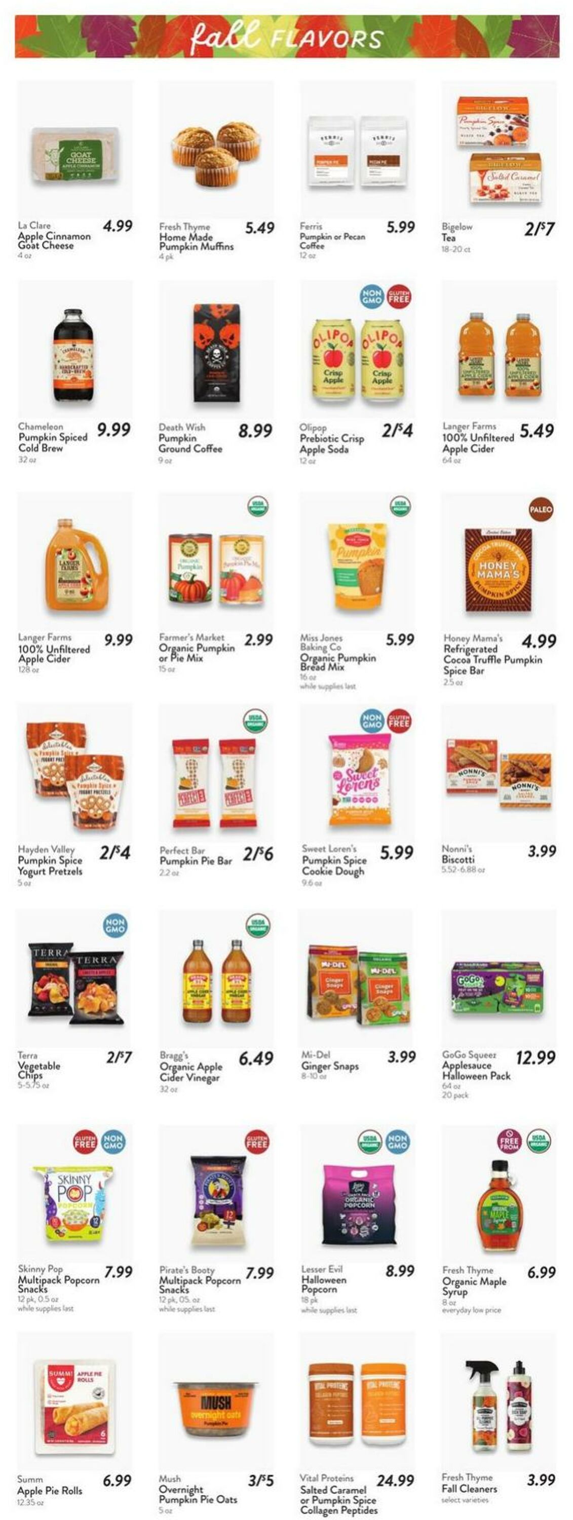 Weekly ad Fresh Thyme 09/11/2024 - 09/17/2024