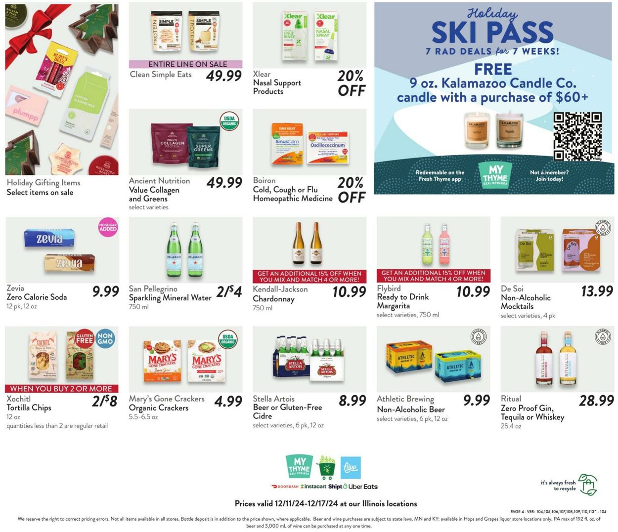 Weekly ad Fresh Thyme 12/11/2024 - 12/17/2024