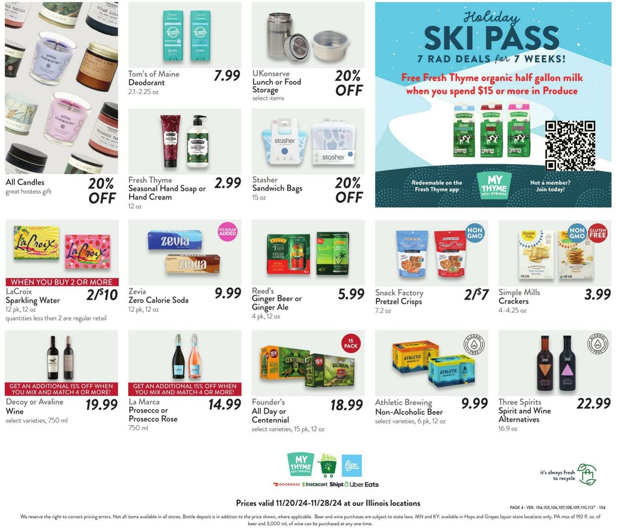 Weekly ad Fresh Thyme 11/20/2024 - 11/28/2024