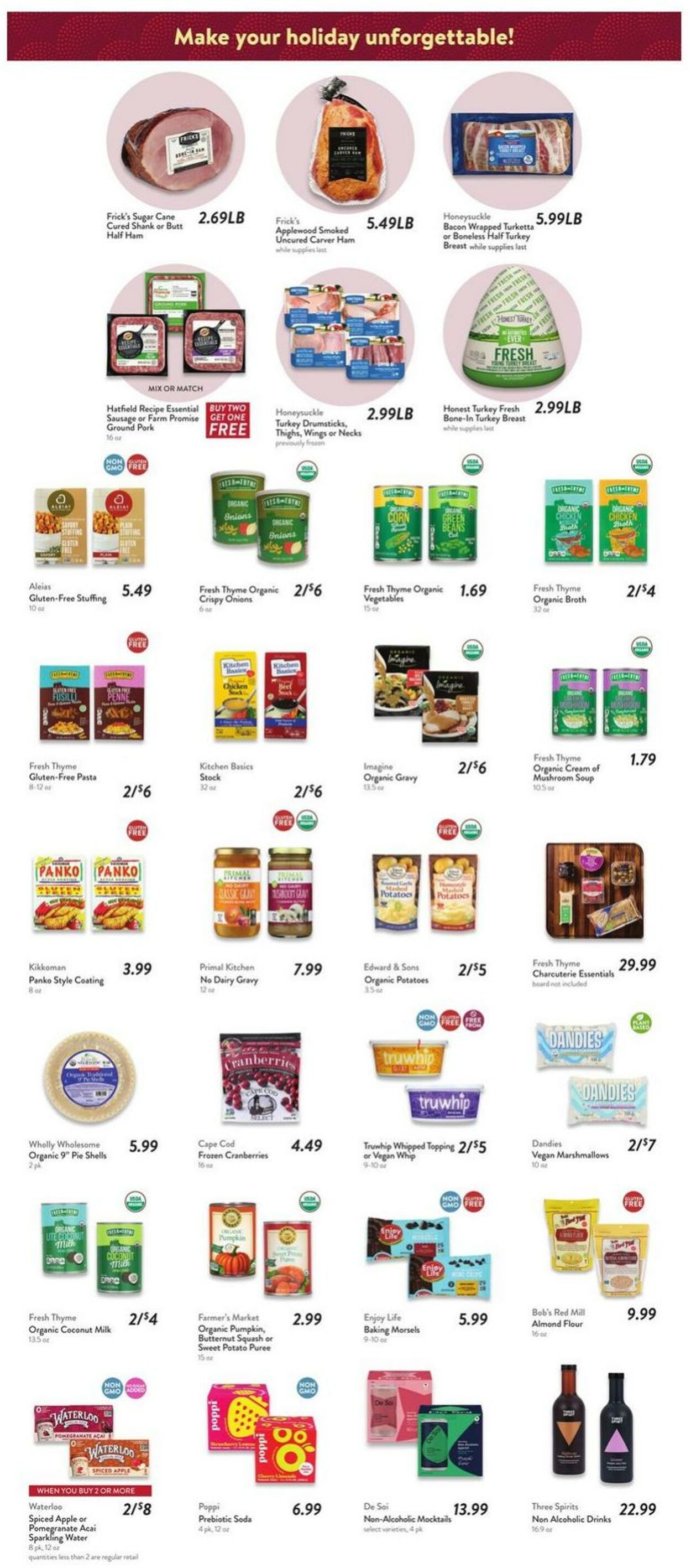 Weekly ad Fresh Thyme 11/20/2024 - 11/28/2024