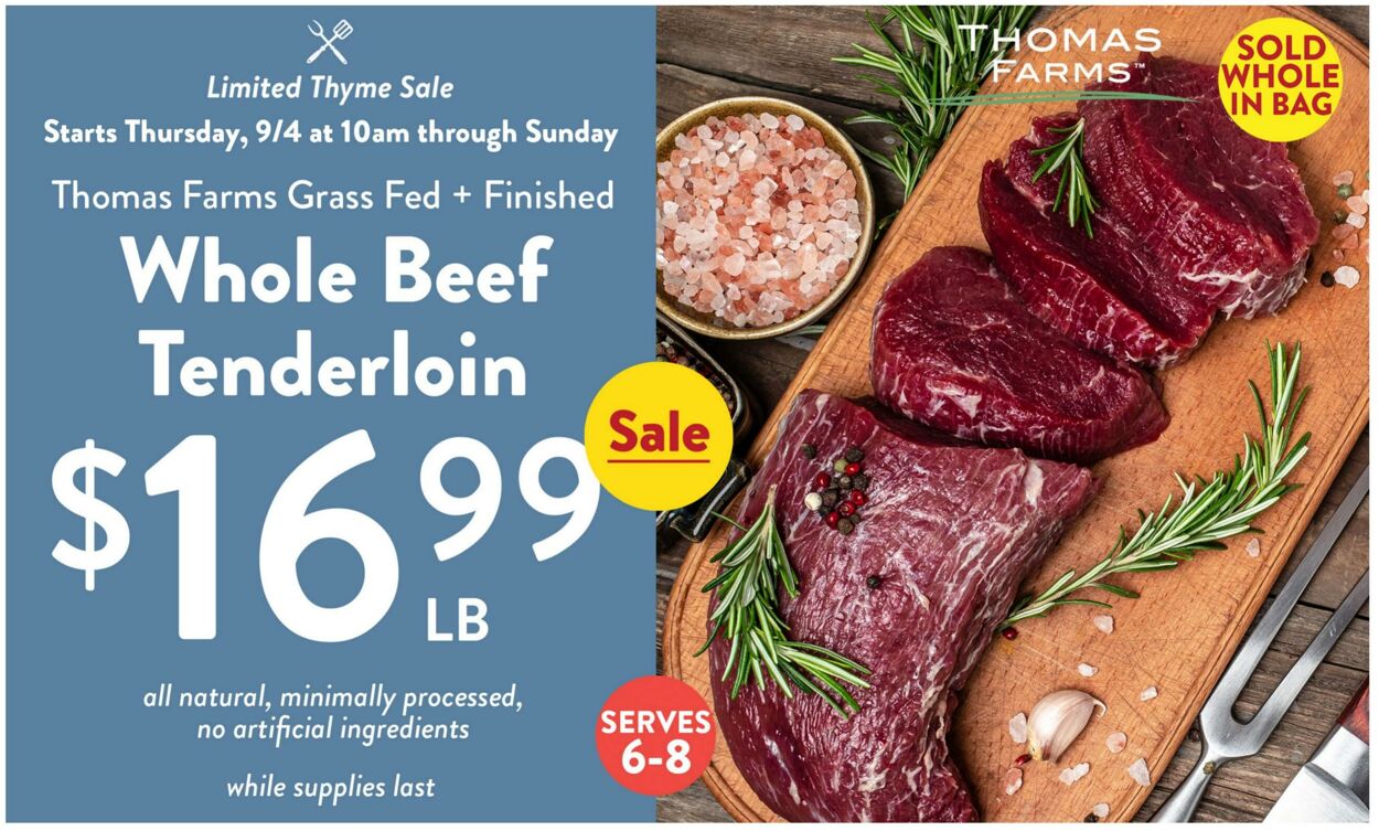 Weekly ad Fresh Thyme 09/03/2025 - 09/09/2025