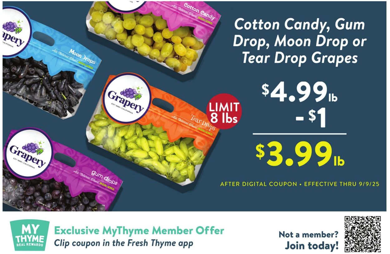 Weekly ad Fresh Thyme 09/03/2025 - 09/09/2025