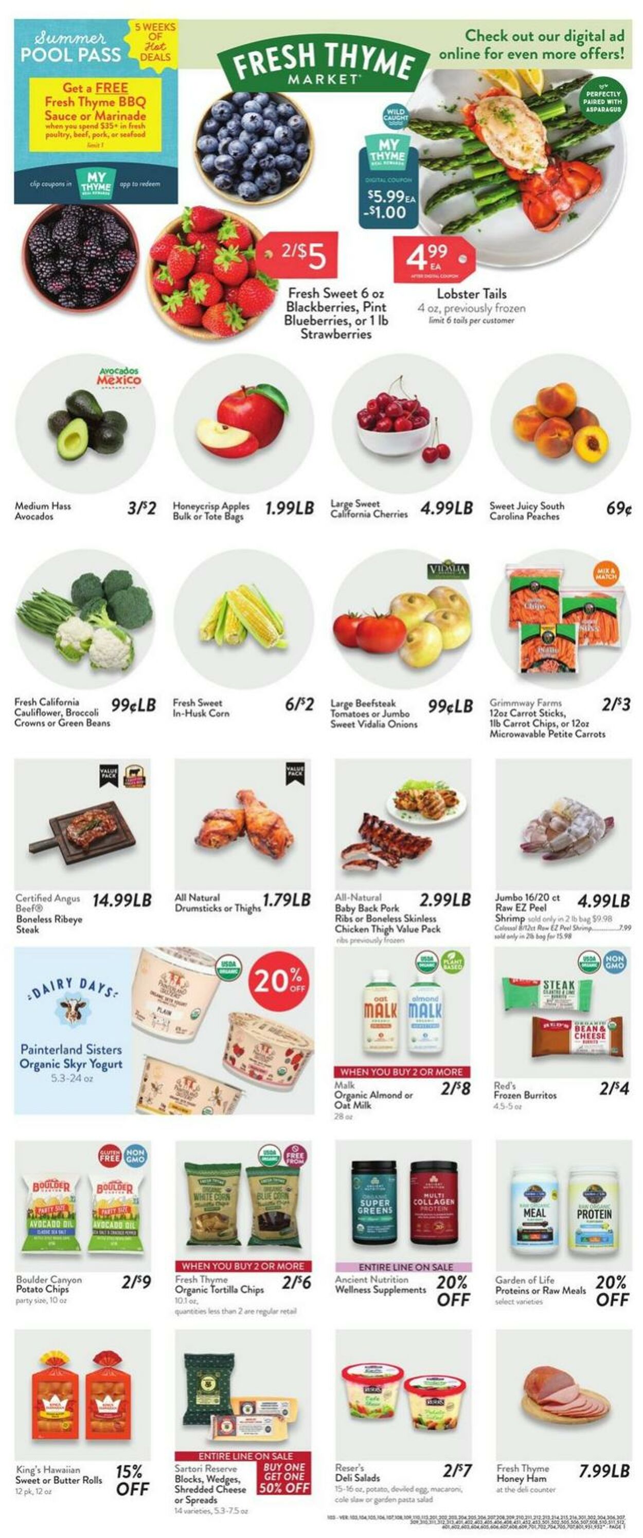 Weekly ad Fresh Thyme 06/11/2025 - 06/17/2025