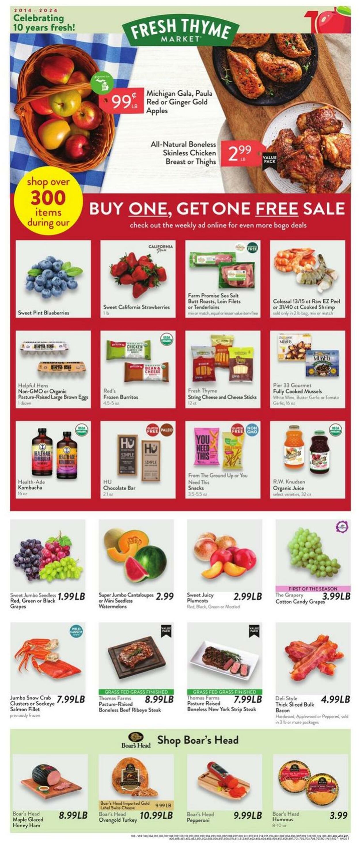 Weekly ad Fresh Thyme 08/21/2024 - 08/27/2024