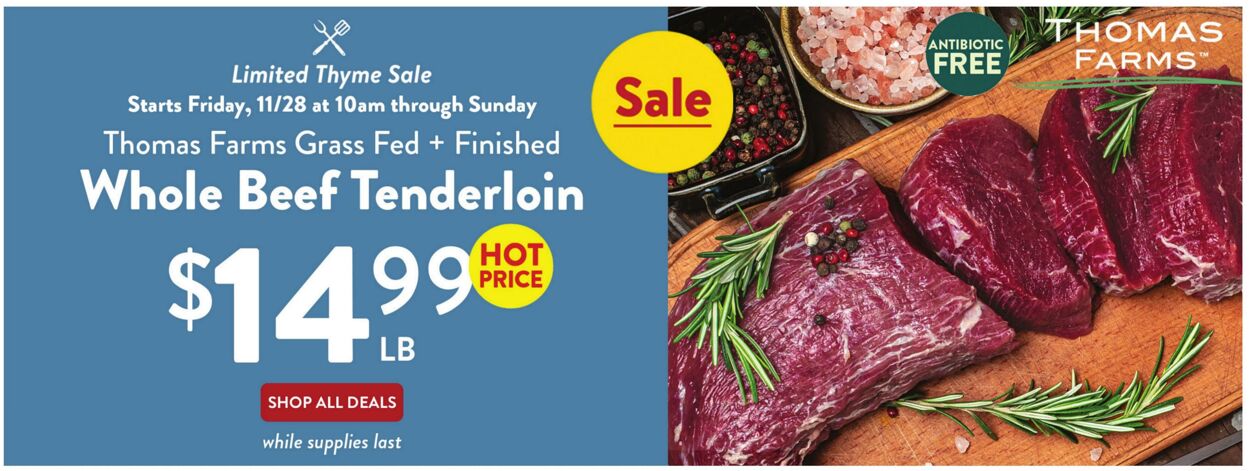 Weekly ad Fresh Thyme 11/28/2025 - 12/02/2025