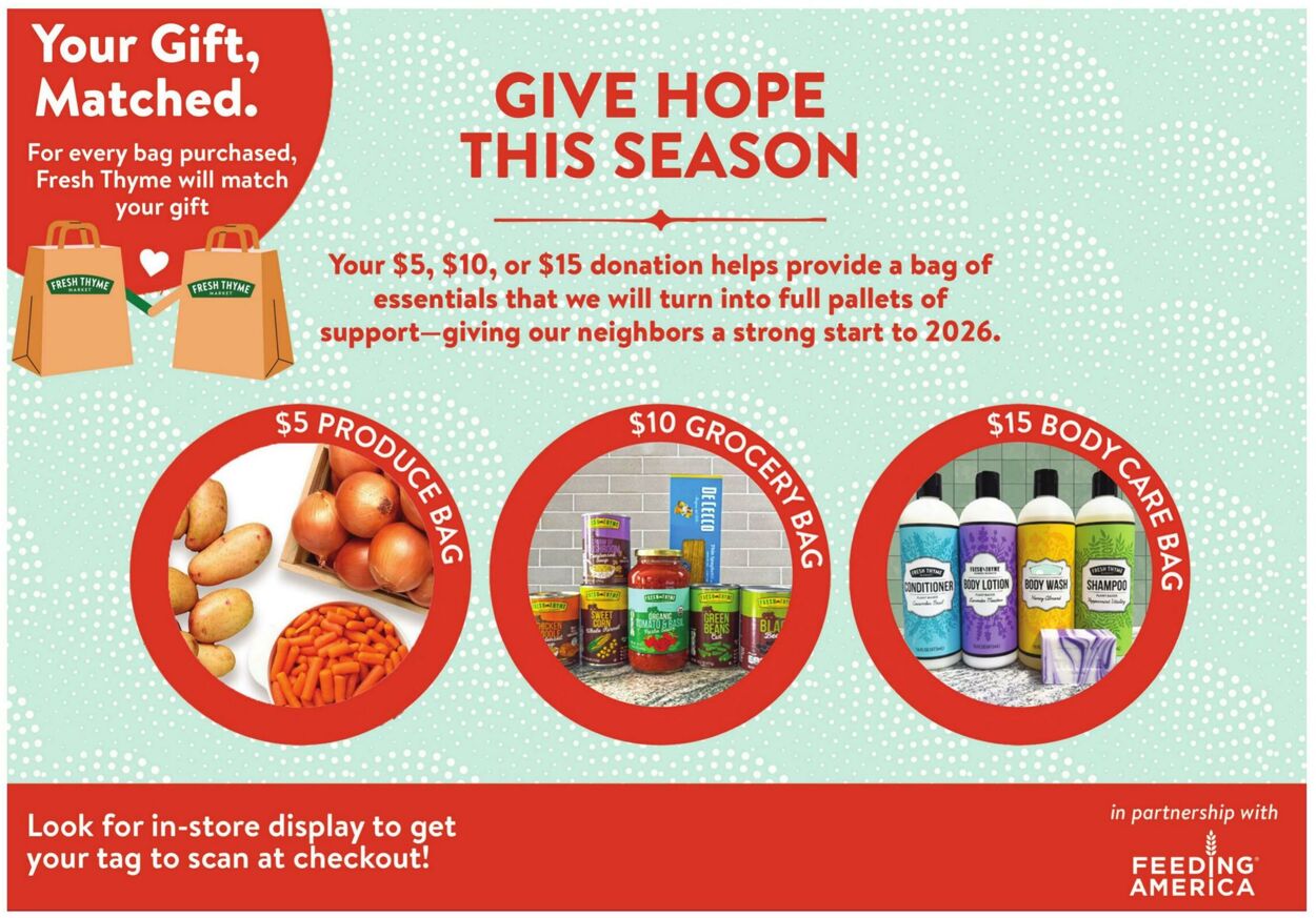 Weekly ad Fresh Thyme 11/28/2025 - 12/02/2025