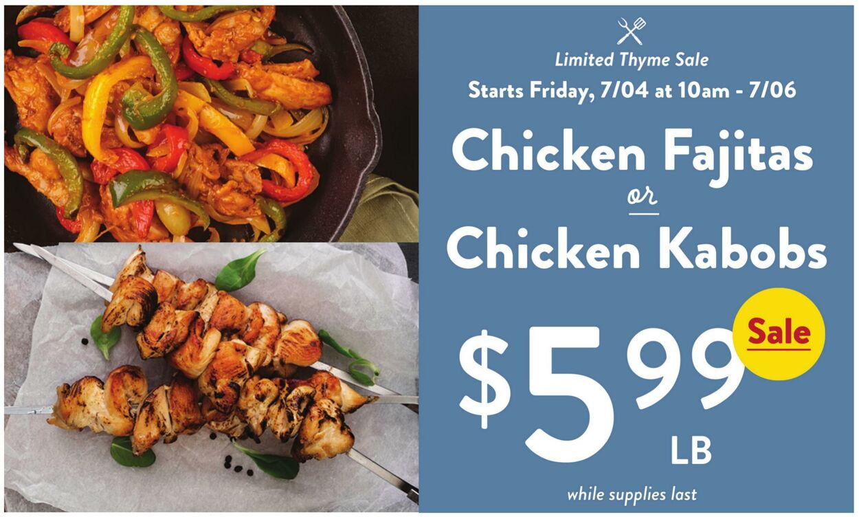 Weekly ad Fresh Thyme 07/02/2025 - 07/08/2025