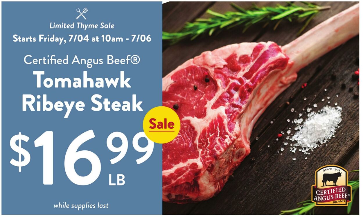 Weekly ad Fresh Thyme 07/02/2025 - 07/08/2025
