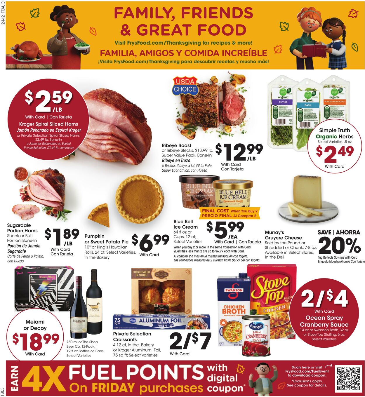 Weekly ad Fry's 11/20/2024 - 11/28/2024