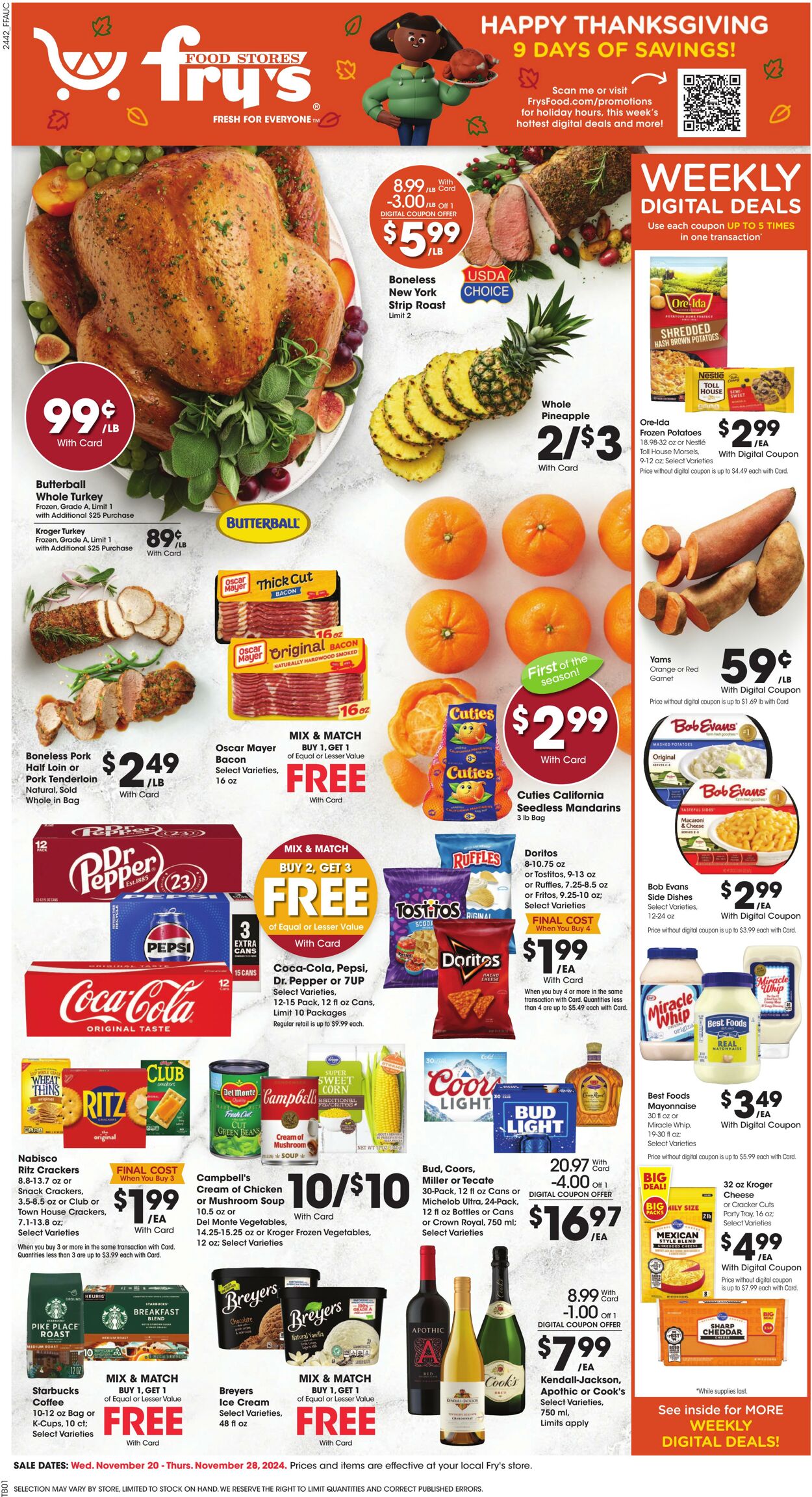 Fry's Promotional weekly ads