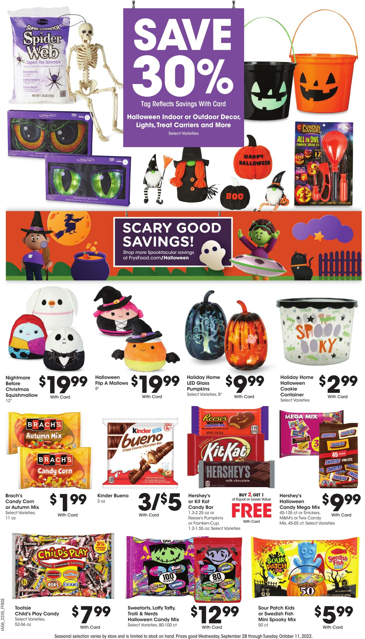 Weekly ad Fry's 10/05/2022 - 10/11/2022