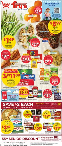 Weekly ad Fry's 10/05/2022-10/11/2022