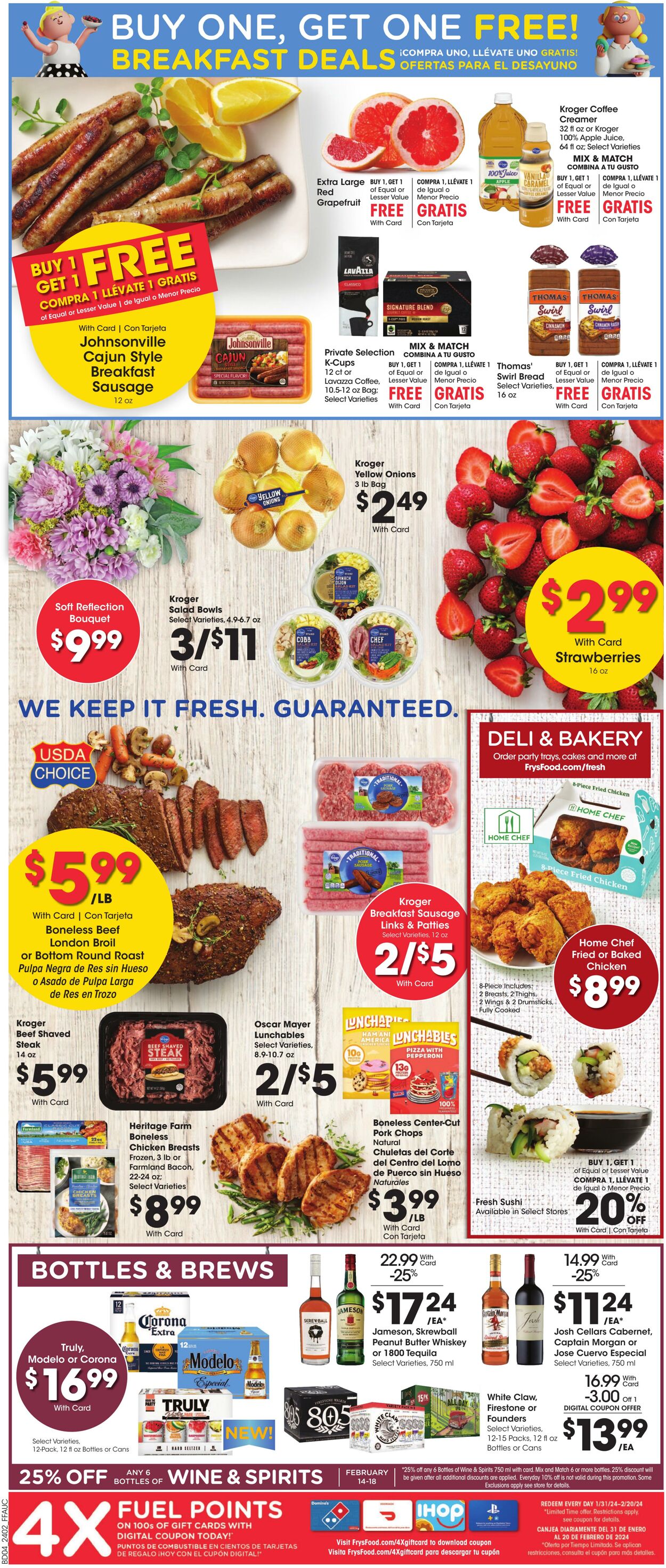 Weekly ad Fry's 02/14/2024 - 02/20/2024