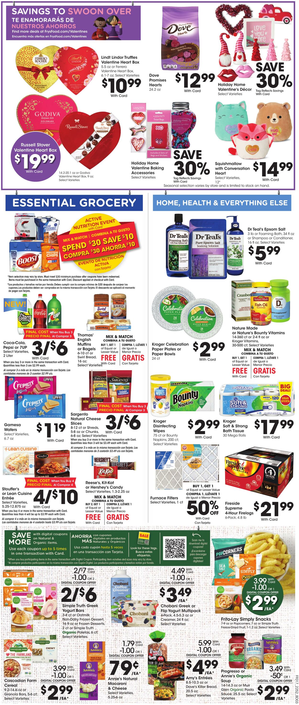Weekly ad Fry's 01/25/2023 - 01/31/2023